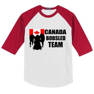 Canada Bobsled Team Kids Colorblock Raglan Jersey