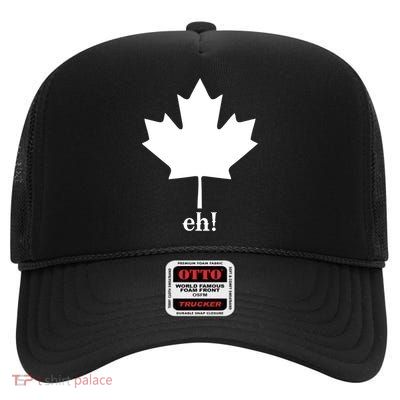 Canada Eh! High Crown Mesh Back Trucker Hat