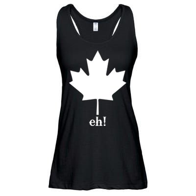 Canada Eh! Ladies Essential Flowy Tank