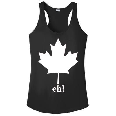 Canada Eh! Ladies PosiCharge Competitor Racerback Tank