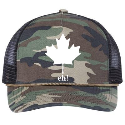 Canada Eh! Retro Rope Trucker Hat Cap