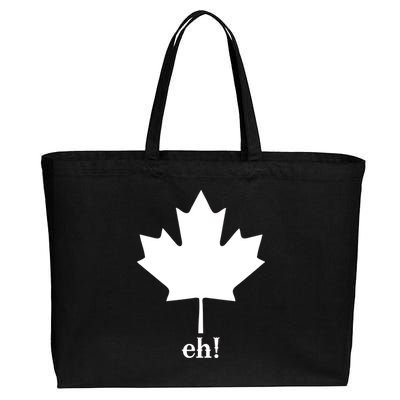 Canada Eh! Cotton Canvas Jumbo Tote