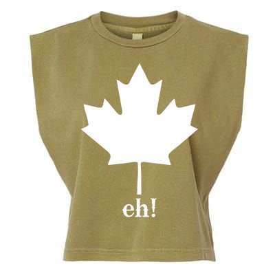 Canada Eh! Garment-Dyed Women's Muscle Tee