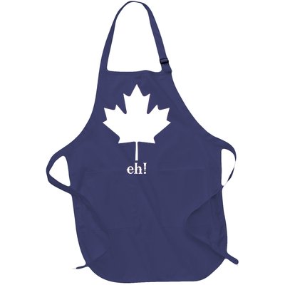 Canada Eh! Full-Length Apron With Pockets