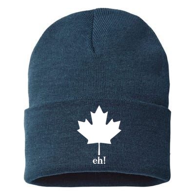 Canada Eh! Sustainable Knit Beanie