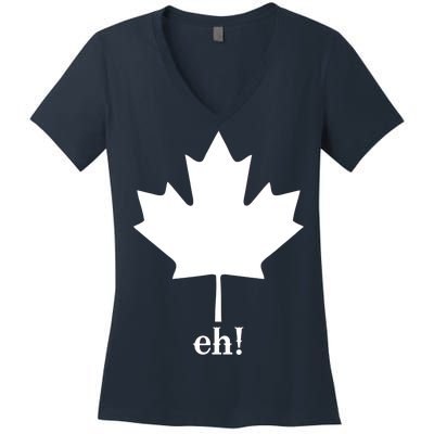 Canada Eh! Women's V-Neck T-Shirt