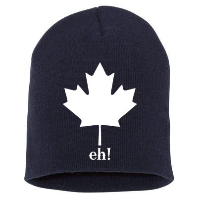 Canada Eh! Short Acrylic Beanie