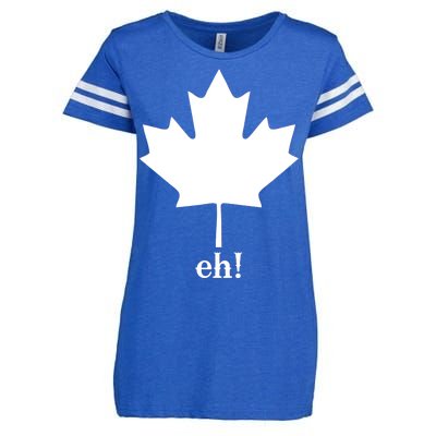 Canada Eh! Enza Ladies Jersey Football T-Shirt