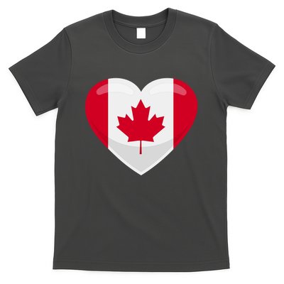 Canada Heart Flag T-Shirt