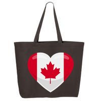 Canada Heart Flag 25L Jumbo Tote