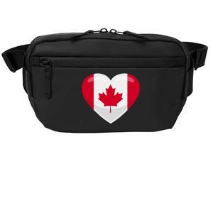 Canada Heart Flag Crossbody Pack