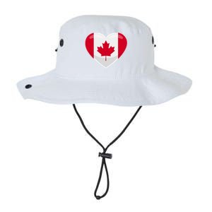 Canada Heart Flag Legacy Cool Fit Booney Bucket Hat