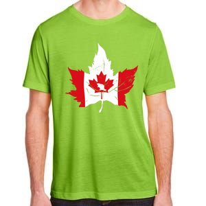 Canada Maple Leaf Flaf Adult ChromaSoft Performance T-Shirt