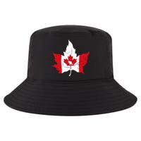 Canada Maple Leaf Flaf Cool Comfort Performance Bucket Hat