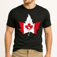 Canada Maple Leaf Flaf Cooling Performance Crew T-Shirt