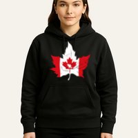 Canada Maple Leaf Flaf Hoodie