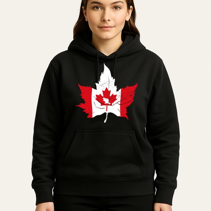 Canada Maple Leaf Flaf Hoodie