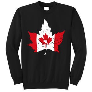 Canada Maple Leaf Flaf Sweatshirt