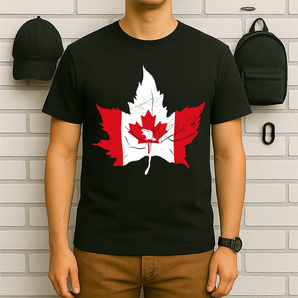 Canada Maple Leaf Flaf T-Shirt