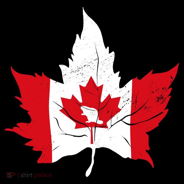 Canada Maple Leaf Flaf Impact Tech Backpack