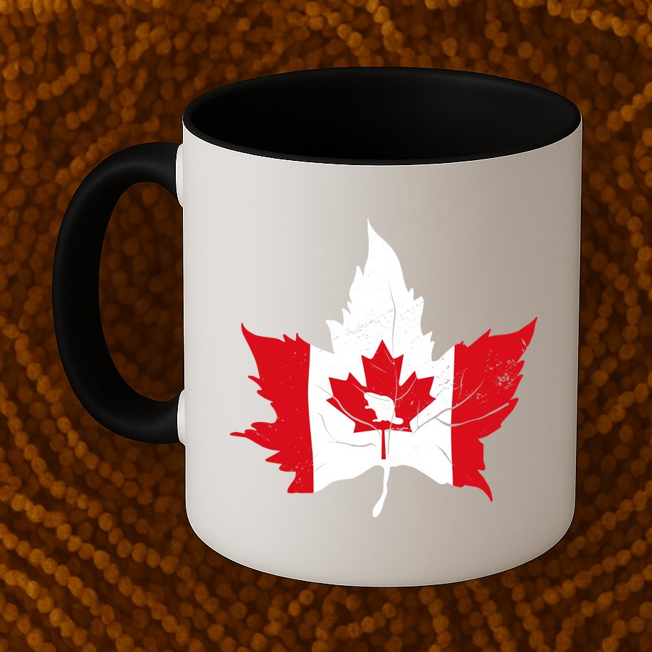Canada Maple Leaf Flaf Mug