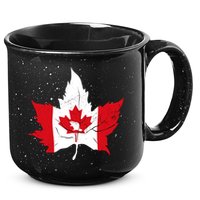 Canada Maple Leaf Flaf 15oz Campfire Ceramic Mug