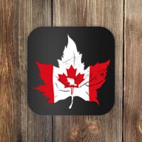 Canada Maple Leaf Flaf Coaster