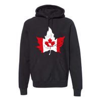 Canada Maple Leaf Flaf Premium Hoodie