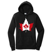 Canada Maple Leaf Flaf Women's Pullover Hoodie