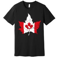 Canada Maple Leaf Flaf Premium T-Shirt