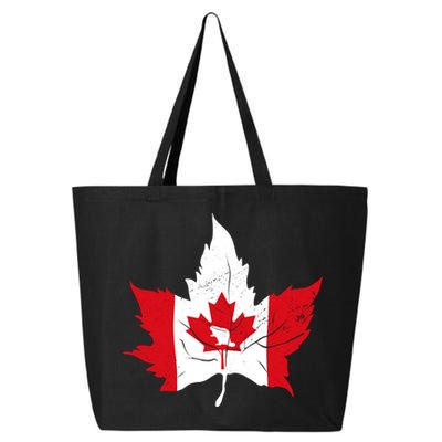 Canada Maple Leaf Flaf 25L Jumbo Tote