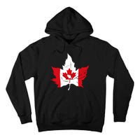 Canada Maple Leaf Flaf Tall Hoodie