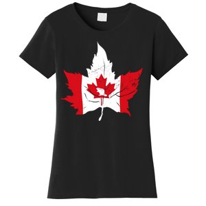 Canada Maple Leaf Flaf Women's T-Shirt