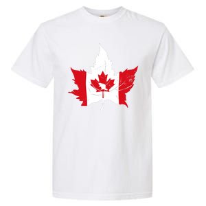 Canada Maple Leaf Flaf Garment-Dyed Heavyweight T-Shirt