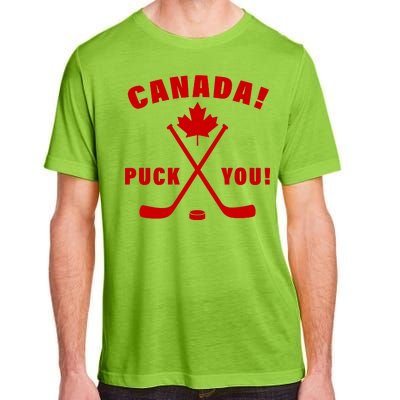 Canada Puck You Hockey Adult ChromaSoft Performance T-Shirt