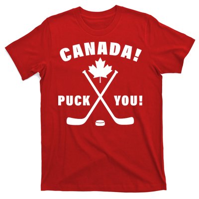 Canada Puck You Hockey T-Shirt