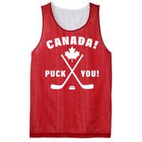 Canada Puck You Hockey Mesh Reversible Basketball Jersey Tank