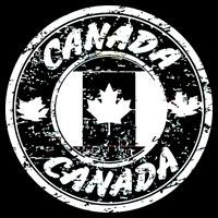 Canada Retro Circle Bucket Hat