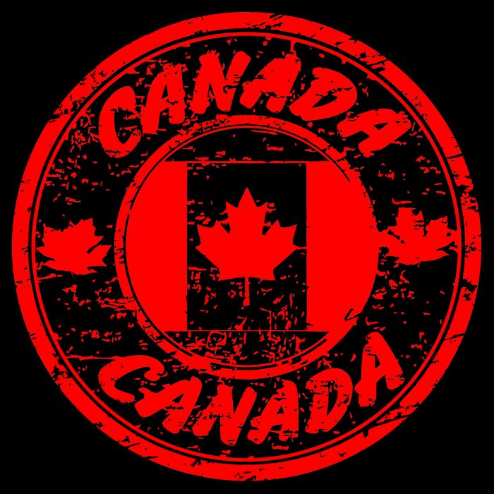 Canada Retro Circle Mug