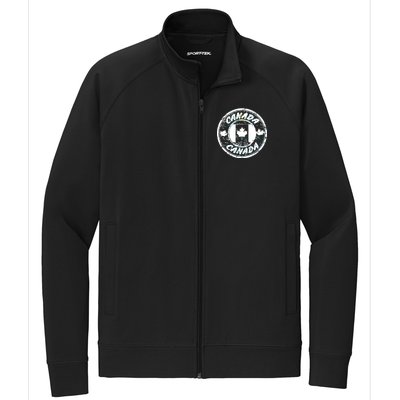 Canada Retro Circle Stretch Full-Zip Cadet Jacket