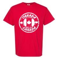 Canada Retro Circle Garment-Dyed Heavyweight T-Shirt