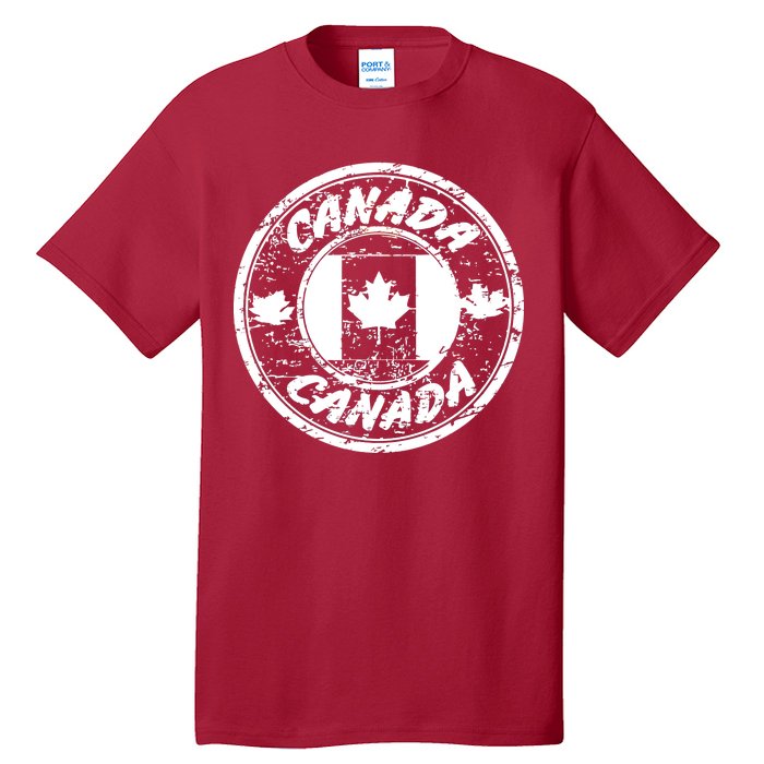 Canada Retro Circle Tall T-Shirt