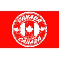 Canada Retro Circle Bumper Sticker