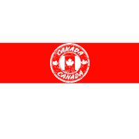 Canada Retro Circle Bumper Sticker