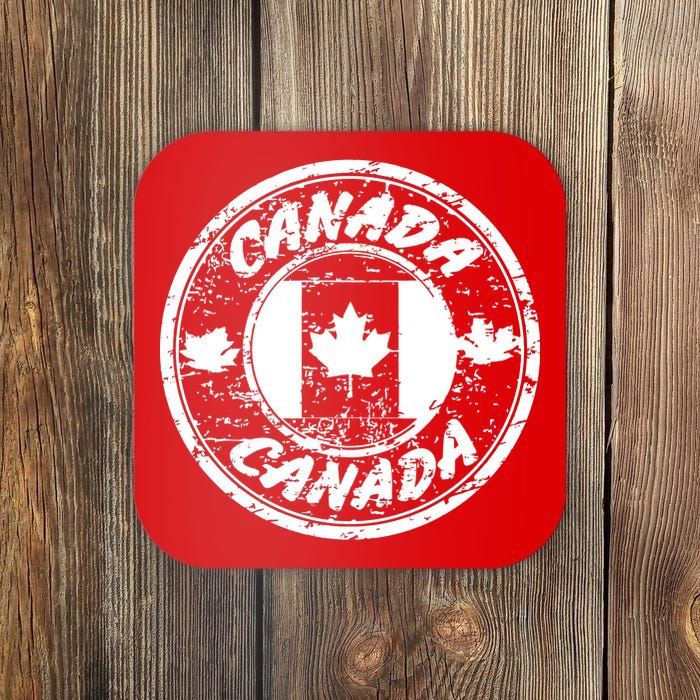 Canada Retro Circle Coaster