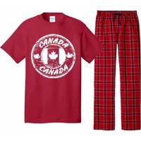 Canada Retro Circle Pajama Set