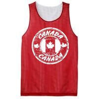 Canada Retro Circle Mesh Reversible Basketball Jersey Tank