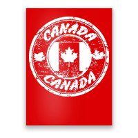 Canada Retro Circle Poster