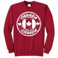 Canada Retro Circle Tall Sweatshirt