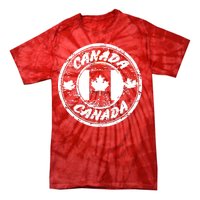 Canada Retro Circle Tie-Dye T-Shirt